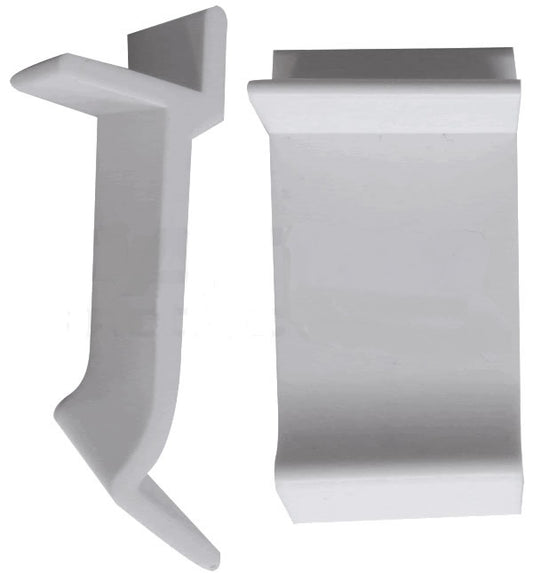 15 Table Rim Clips 3/4" x 1-9/16" - Helps Support Glass Tabletops