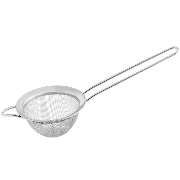 Stainless Steel 8" x 3" Fine Mesh Strainer