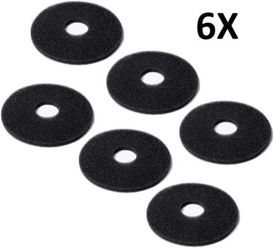 (6 Pack) Glass Rim / Margarita Salter Replacement Sponges