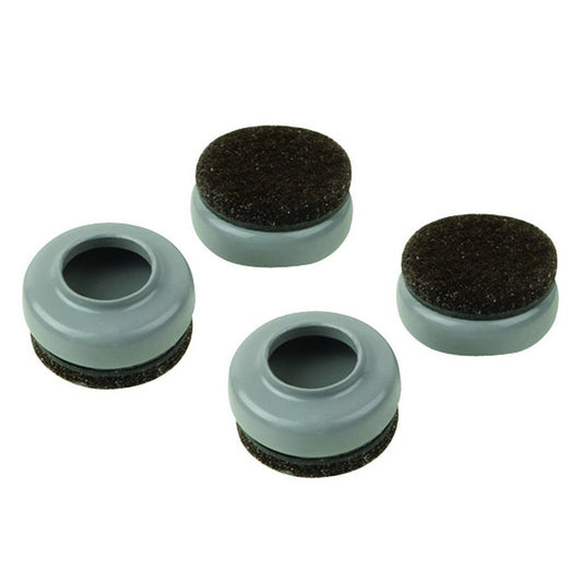 Slip-Over Floor Savers - Fits Over Existing 1" to 1-3/8" Diameter Glides 8 Pk