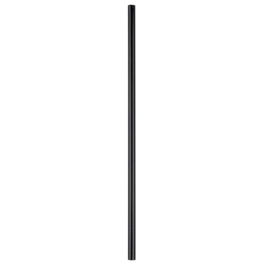 1000 Black 5" Unwrapped Coffee Stirrers/Sip Straws
