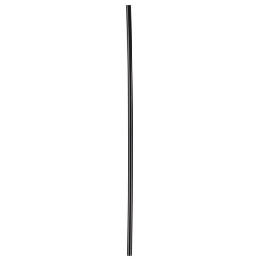 1000 Black 7.5" Unwrapped Coffee Stirrers/Sip Straws