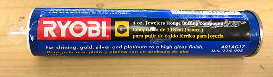 Ryobi 4 oz. Jewelers Rouge Buffing Compound Tube (Type "G")