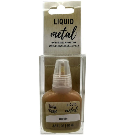 Liquid Metal Gold Colored Water 20 ML
