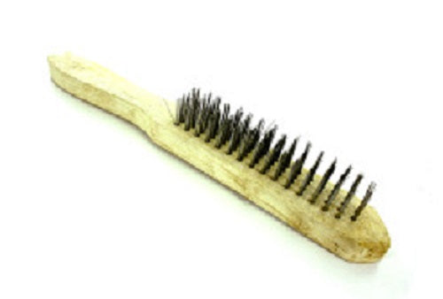 Wood Handle Wire Brush