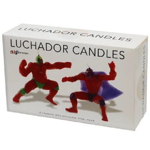 Luchador Candles