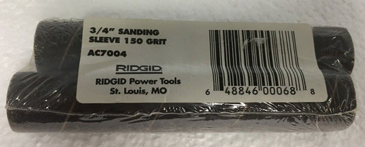 Ridgid 2-Pack 3/4" Fine Sanding Sleeves 150 Grit AC7004