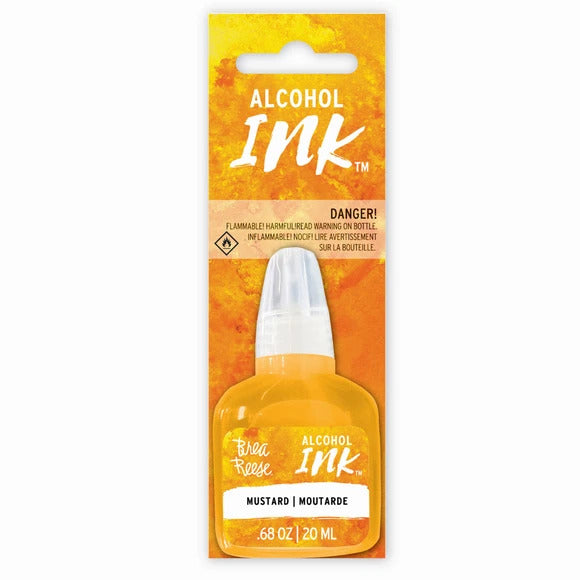 20 ML Alcohol Ink Paint in Mustard