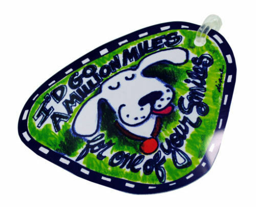 Million Miles Luggage Tags (set of 6)