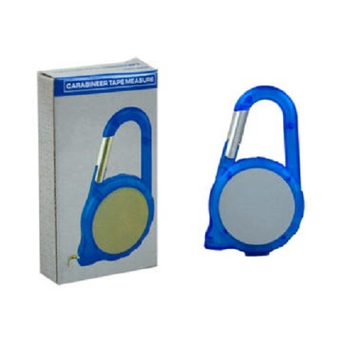 Blue Carabiner Tape Measure
