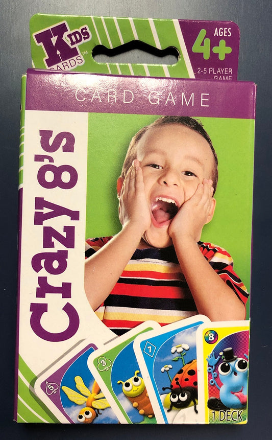 Crazy 8's Classic Card Game for Kids