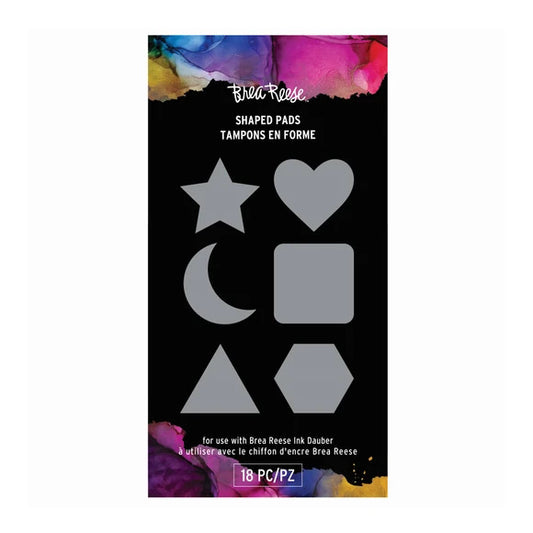 18 Shaped Pads for Ink Dauber