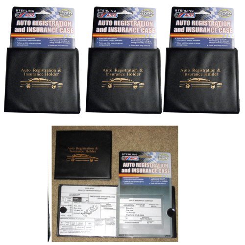 Vehicle Registration Holders (3 pk)