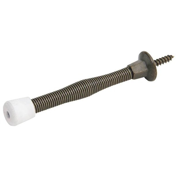 5X Stanley 57-1025 Rigid Doorstops 3 Inch Antique Brass