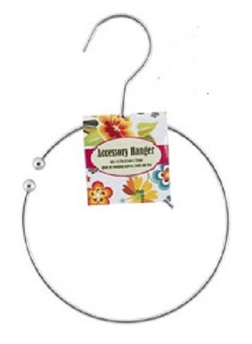 Metal Belt and Scarf Ring Hanger