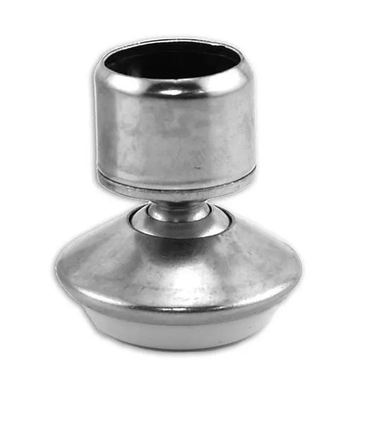 8 Metal  Base 5/8" Swivel Glides with Beveled Ferrule