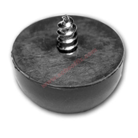 4 Screw-On 7/8" Rubber Desk Glides/Bumpers