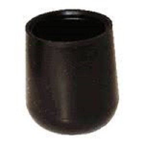 4 Heavy Duty 1" Black Nylon Chair Glide Tips