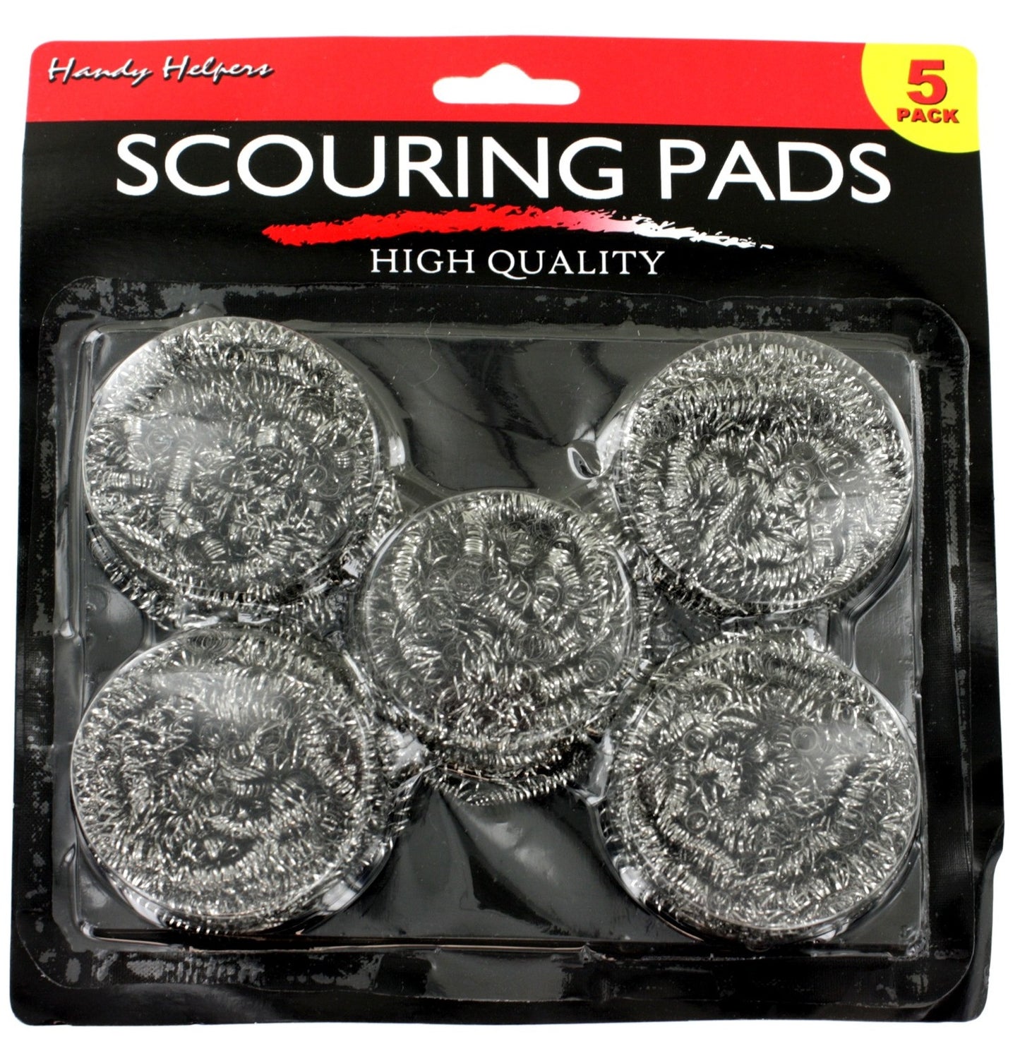 Metal Scouring Pads Set (5-pack)