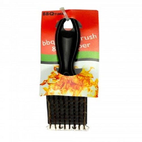 Barbecue BBQ Grill Brush and Scraper