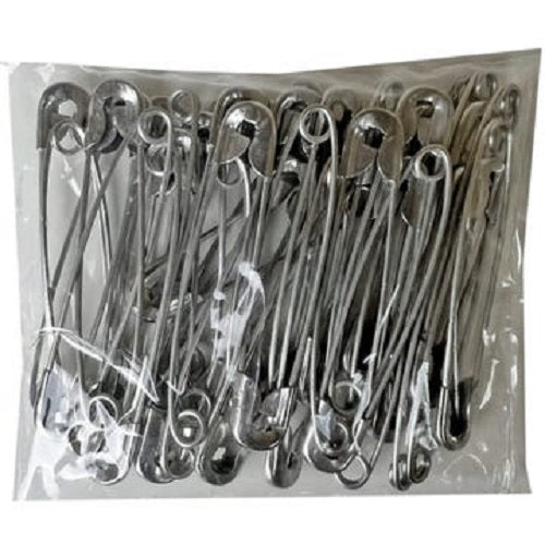 2X 40pc Extra Large 2" Safety Pins (80 pins total)