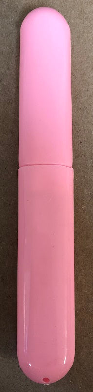 Toothbrush Travel Case/Holder (Pink)