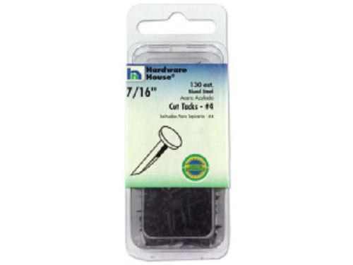 Blued Steel #4 7/16" inch Cut Tacks (2 ounces)