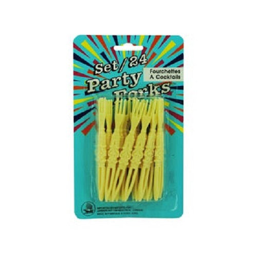 24 Pack Hors D'oeuvres Party Cocktail Appetizer Snack Forks