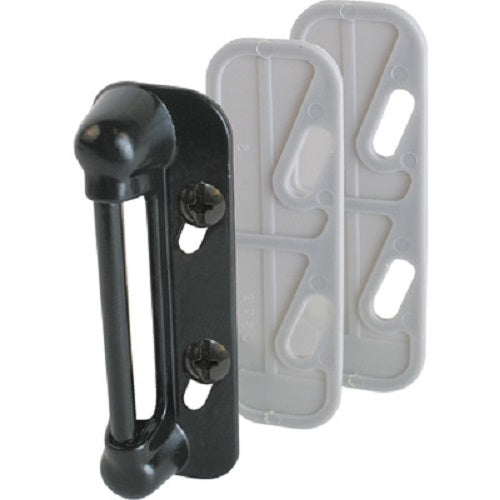 Prime-Line K-5004 Spring Type Screen Door Strike Plate (Aluminum)