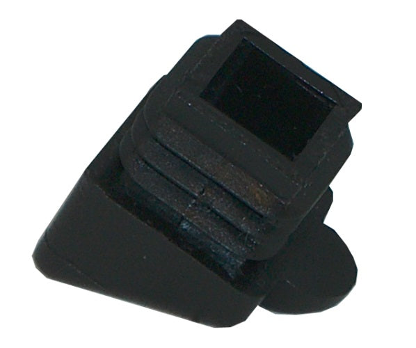 4 Plastic Glides for 3/4" O.D. 5/8" I.D. Slanted Square Leg