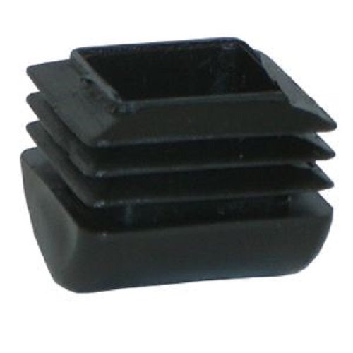 4 Square 1" O.D. Rocker Tip Glides for Hollow Chair/Table Furniture Legs