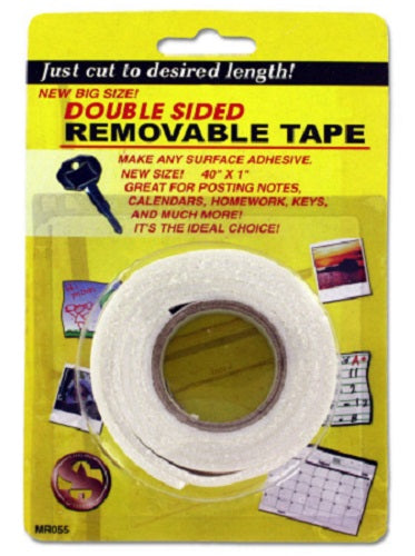 Double-Sided Removable Foam Tape for Scrapbook and Crafts (40"x1")