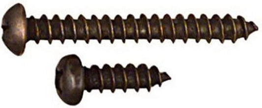 National Hardware N206-078 Screws with Fruitwood Finish 12 pack
