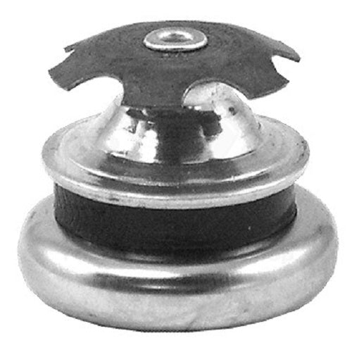 16 Non-swivel 3/4" O.D. and 9/16" I.D. Nickel Base Glides