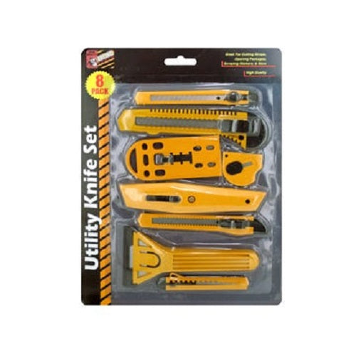 8-Piece Utility Knife Set