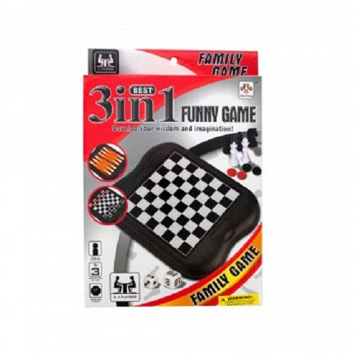 3-in-1 Classic Game Set