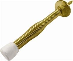Belwith/Hickory Hardware PBH0229 Spring Door Stop - Bright Brass