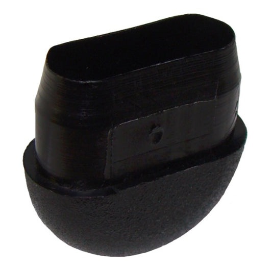 8 Oval Rocker Bottom Plastic Glides for Hollow Chair/Table Legs