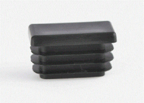 4 Plastic .75" x 1.5" Rectangular Glides