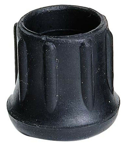 Two Reinforced 1-1/8" Heavy Duty Rubber Tips for Canes/Crutches/Walkers