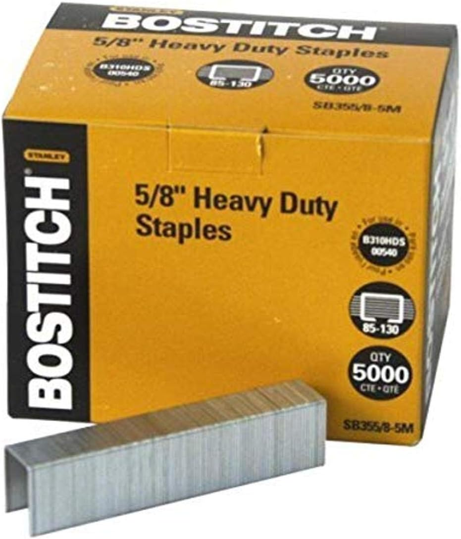 Bostitch Heavy Duty 5/8" Chisel Point Staples