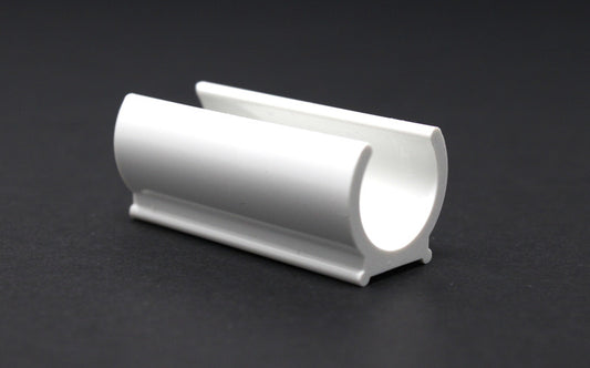 8 Plastic 3/4"-7/8" Sled Base Glides w/o Felt for Chair Rails/Legs