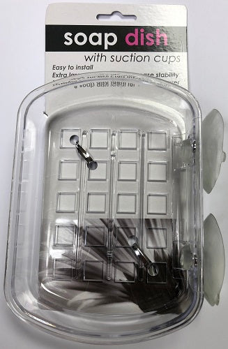Soapdish Holder with Suction Cups