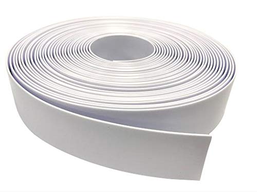 1.5"x200' White Vinyl Patio Furniture Strapping Roll