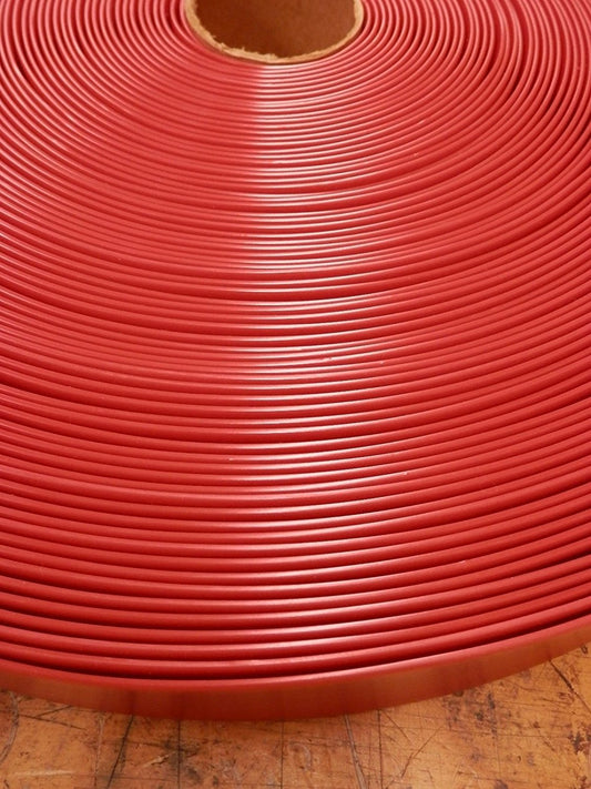 2"x200' Red Vinyl Patio Furniture Strapping Roll