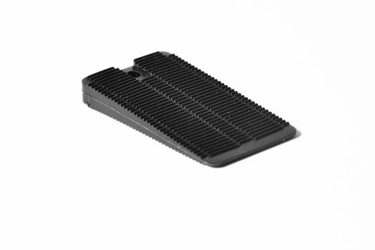 4 Soft Plastic Black Wobble Wedges - Leveling Shims For Tables/Chairs